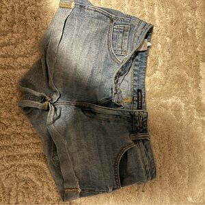 Kendall and Kylie Light Denim Shorts